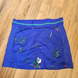 PGA Tour Damen-Skort blau geblümt Größe Large - Bild 1 von 9