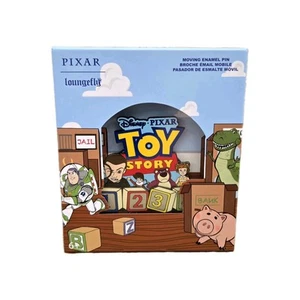Loungefly Disney Pixar TOY STORY VILLAINS Jumbo Slider Enamel Pin LE 1400 - Picture 1 of 6