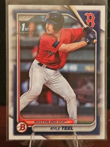 2024 Bowman - Prospects Kyle Teel #BP-48 (RC) - Picture 1 of 2