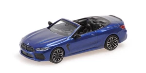 1:87 MINICHAMPS Bmw 8-Series Cabriolet Blue Metallic 2019 870029030 - Foto 1 di 2