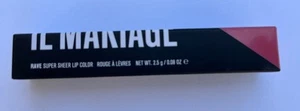 IL Makiage: Rave Super Sheer Lippenfarbe (RIO-463) 2,5g/0,08 Oz NEU im Karton - Bild 1 von 4