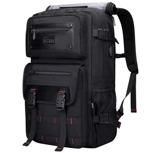 Carry On Travel Backpack for Men Duffle Bags Fit for 17 Inch Laptop Airline A... - Picture 1 of 8