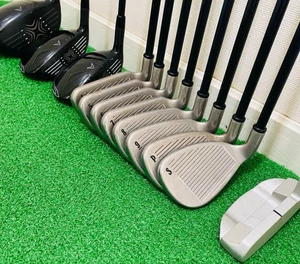 Callaway Club Set 1W 3W 5W 4-9i Pw Sw PT 12pc RH Graphite Regular Men Golf - Picture 1 of 11