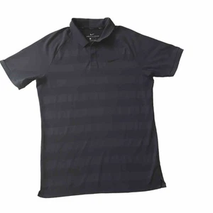 Nike Golf Zonal Cooling Poloshirt Herren S blau feuchtigkeitsableitend Dri-Fit Leistung gebraucht, in einwandfreiem Zustand - Bild 1 von 9