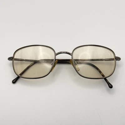 Vintage Giorgio Armani 267 976 Eyeglasses Men Brown Metal 52-20-140 FRAME ONLY - Image 1 of 4