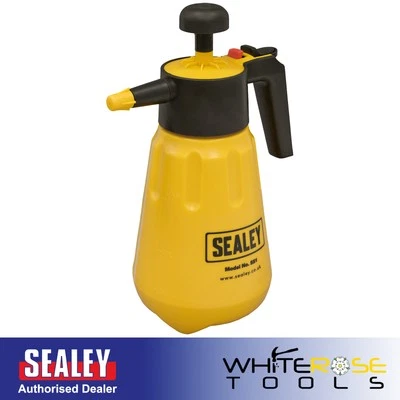 Sealey Pressure Sprayer 1.5L Hand Gardening Pesticide Herbicide Fluid Bottle - Image 1 of 4