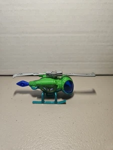 2004 MATCHBOX HERO CITY GREEN DIECAST 3 5/8" DRAGONFLY HELICOPTER Clean Mint - Bild 1 von 5