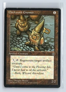 CLOCKWORK GNOMES – MTG Magic the Gathering Card – Homelands – Common - Picture 1 of 6