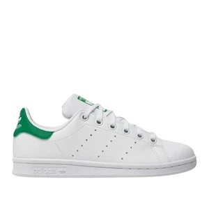 ADIDAS Stan Smith scarpe da bambino/a taglia 32 Bianco/verde unisex - Foto 1 di 4