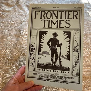 Frontier Times Magazine Vol13No8 May 1936 Frontier History, Vintage Original - Picture 1 of 3