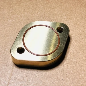 Anillo de sellado de placa de cojinete de empuje hecho de latón para Garrard 301/401 - Imagen 1 de 4