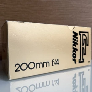 [N MINT++] Nikon Nikkor 200mm f/4 Ais Telephoto Lens From JAPAN - Picture 1 of 23