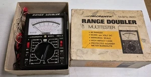 Micronta Range Doubler Multitester 260x2 With BOX AND MANUAL 46 RANGES - Picture 1 of 8