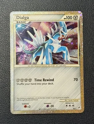 2011 Pokemon Shiny Dialga Call of Legends Secret Rare Holo Card #SL2 Near Mint - Image 1 of 4
