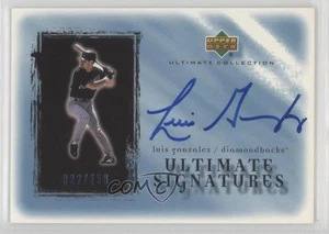 Upper Deck Ultimate Collection Signatures 2001/150 Luis González #LG automático - Imagen 1 de 3