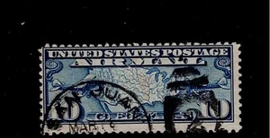 US Scott #C7, Single 1926 Air Mail 10c FVF Used - Picture 1 of 1