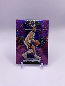 Stephen Curry 2022-23 Panini Mosaic - Purple Fast Break Prizm /50 Warriors - Picture 1 of 2