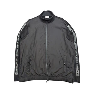 Moncler Logo Aplicado Jersey y Shell Chaqueta de Pista Negra - Talla XXL - Precio de venta sugerido por el fabricante 630 GBP - Imagen 1 de 11