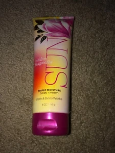 Bath & And Body Works Signature SUN GOLDEN MONGOLIA Triple Moisture Body Cream - Picture 1 of 2