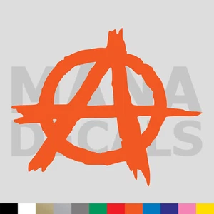 Anarchy Symbol Vinyl Die Cut Decal Sticker - Anarchist - Picture 1 of 16