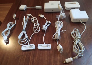 Lotto Cavi Adattatori Apple Iphone Ipod Mac Usato Testato Funzionante Originale - Foto 1 di 6