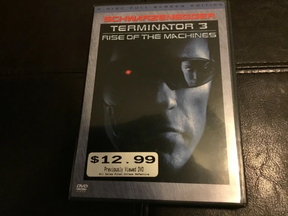 Terminator 3: Rise of the Machines (DVD, 2003, 2-Disc Set, Full Screen) EUC - Image 1 of 1