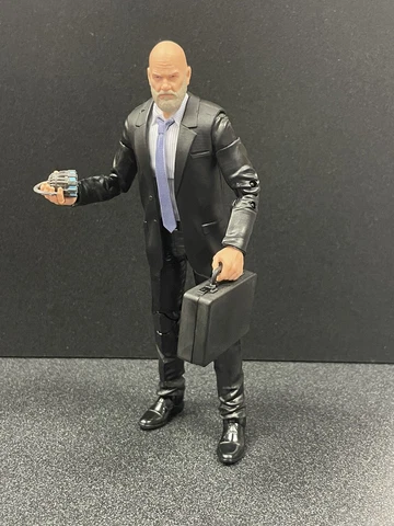 Marvel Legends (OBADIAH STANE) 6" FIGURE {IRON MAN} The Infinity Saga MINT Cover