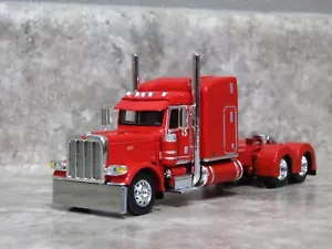 DCP 1/64 Red Peterbilt 389 Semi Truck Farm Toy - Picture 1 of 4