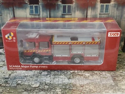 TINY HONG KONG CITY SCANIA Major Pump Fire Engine (F2601) Special Edition - Image 1 of 2