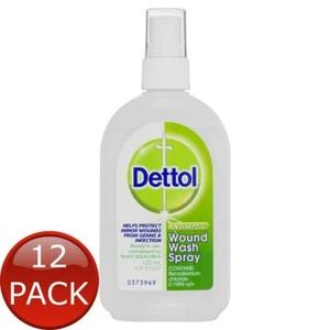 12 x Dettol Wound Wash Spray 100Ml - Picture 1 of 3