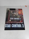 Star Control 3 Accolade PC CD-ROM DOS 1996 Quick Start Windows 3.x 95 W/ Manual