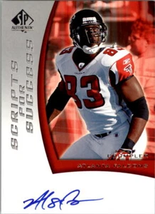 A2829- 2005 SP Authentic Scripts for Success Autographs #SSAG Alge Crumpler - Picture 1 of 2