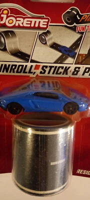 MAJORETTE   LAMBORGHINI    ROAD TAPE  + 1 CAR  play tape   4,50 m de route  neuf - Photo 1/4