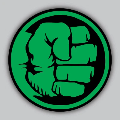 The Ultimate Hulk Vinyl Sticker/Decal - Cartoon - Comic - Avengers - Marvel  - Image 1 of 2