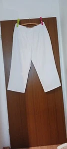 Schwesternhose mit Gummibund & Kordel, Pflegerhose in weiß, Medi Hose - Bild 1 von 4