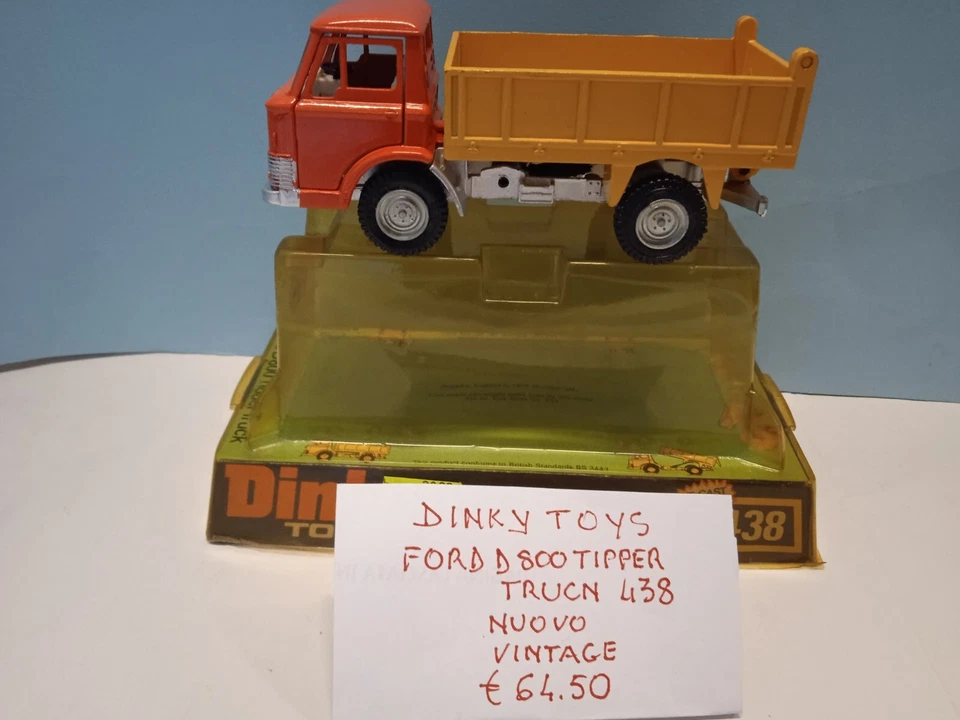 Camion Ford D Scotipper N 438 Die Cast Metal  Dinky Toys Vintage - Immagine 1 di 3