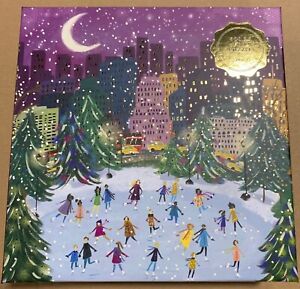 Merry Moonlight Skaters - 500 Piece Puzzle - Free Shipping!