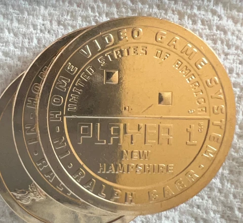 2021-D New Hampshire American Innovation Dollar (AID) - Video Games * Ships FREE Cover
