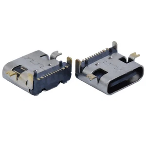 Charging Adapter Receptacle USB 3.1 Type-C Connector Female Socket Solder Cable - Picture 1 of 8
