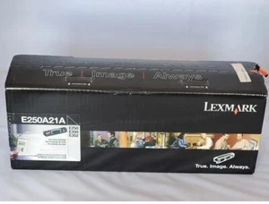 Original Lexmark E250A21A Schwarz Tonerkartuschen E250 E350 E352 Neu in OVP - Bild 1 von 2