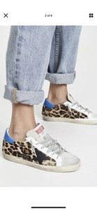 golden goose sneakers leopard