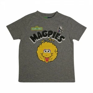 Collingwood Magpies Sesame St Toddlers T-Shirt Playcorp - Picture 1 of 1