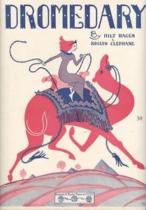 1925 "DROMEDARY"SHEET MUSIC~HAGEN & CLEPHANE - Picture 1 of 1