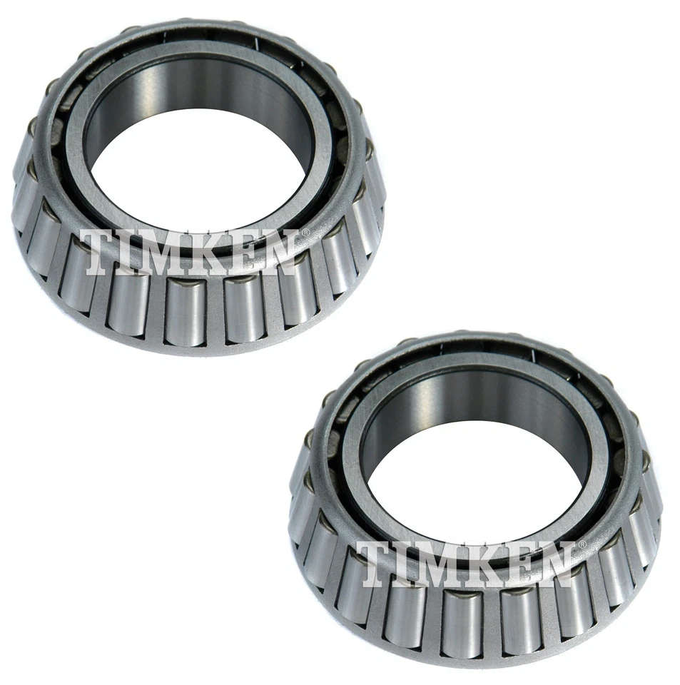 Pair Set 2 Rear Inner Timken Wheel Bearings for Ford F Super Duty F53 F59 4 X 2 - Image 1 of 1