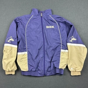 Vintage Starter Washington Huskies Jacket Youth Large 16/18 90's Windbreaker Zip - Picture 1 of 9