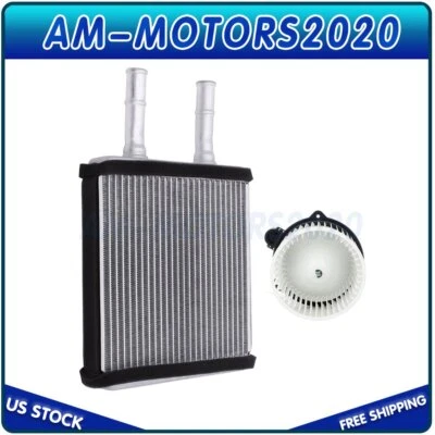 Para Hyundai Accent 2003-2006 Aire Acondicionado Calentador Soplador Motor y Calentador Núcleo Kit Delantero Foto 1 de 4