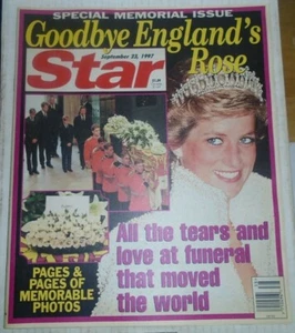 Star Magazine September 23 1997 Special Memorial Issue Princess Dianna - Picture 1 of 3