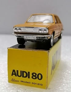 AUDI 80 GL  - Vintage Schuco Promozionale , Scala 1/43 , Germany 1972 MIB - Foto 1 di 10