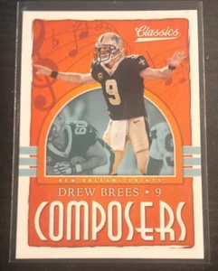 2018 Panini Classics DREW BREES Composers Insert #16 Saints - Picture 1 of 2