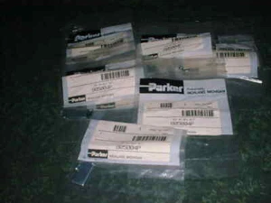 (9) NEW Parker Hannifin # 805004P Pneumatic Manifold End Valve Plate (26950-A12) - Picture 1 of 2